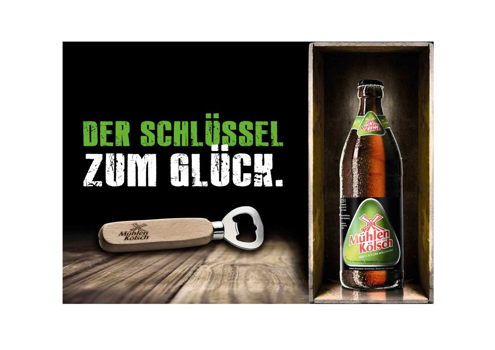 Anzeigenkampagne Mühlen Kölsch